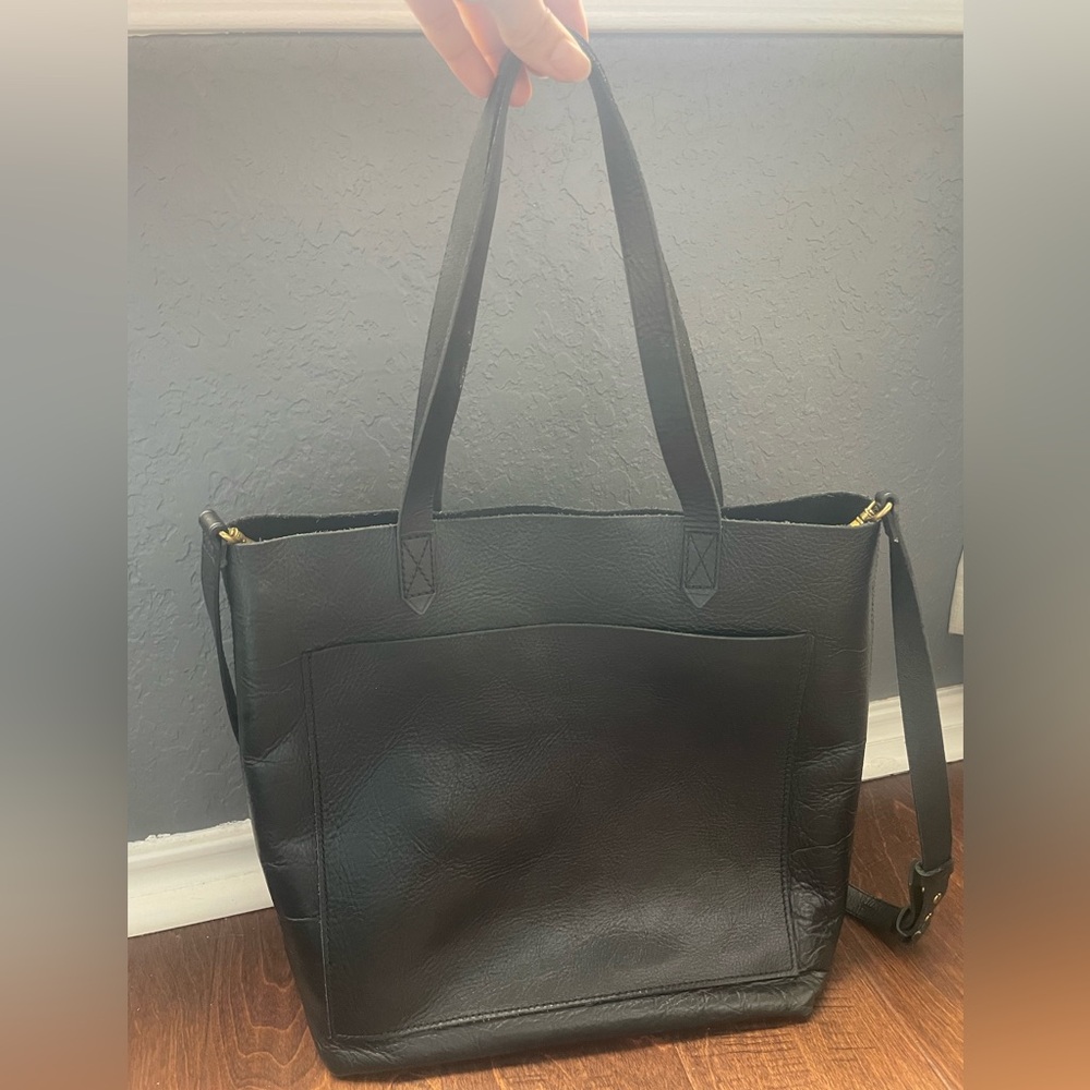 Madewell Leather Transport Tote